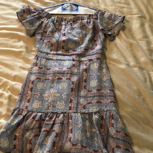 Never worn tight off the shoulder dress